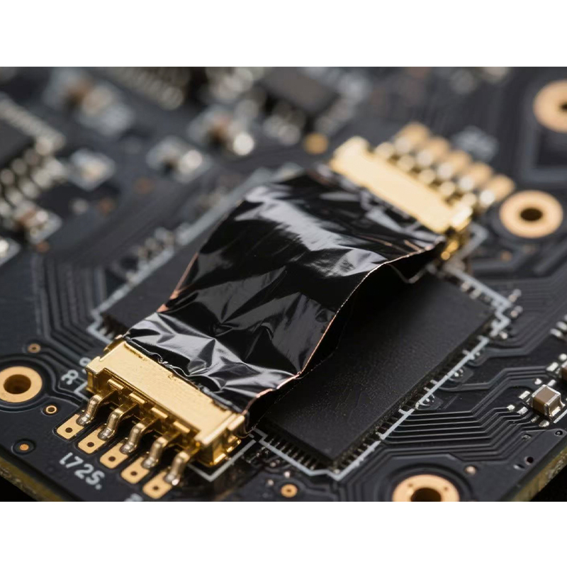 Single-Sided Black Copper Foil Tape
